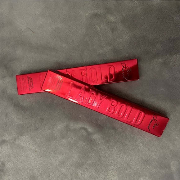 New! TWO Too faced Lady Bold red waterproof lip liner 27614 - Picture 5 of 9